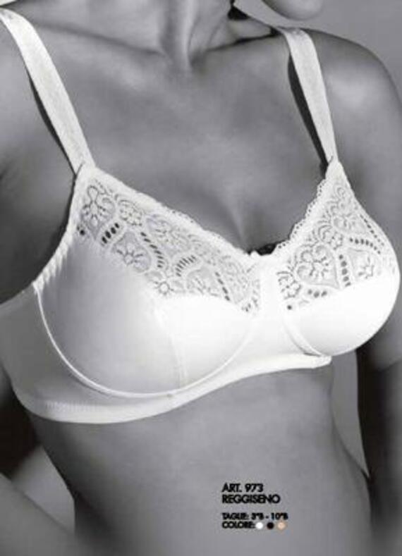 - 973 REGGISENO DONNA COTONE 3/8 CUP B